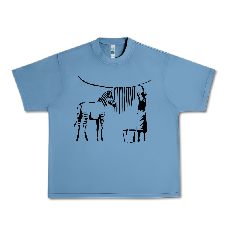 Banksy Zebra Urban Heavy Tee by artisFamous | Teevron