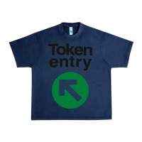 Navy token entry Urban Heavy Tee - artisFamous