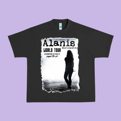 Alanis Morissette, World Tour Urban Heavy Tee Designed By Artisfamous