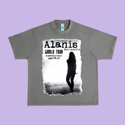 Alanis Morissette, World Tour Urban Heavy Tee Designed By Artisfamous