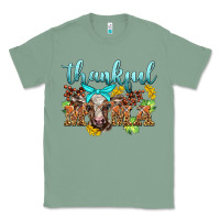 Sage thankful mama cow Classic Tee - BarkalooDesign