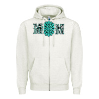 Oatmeal Heather western mom Zipper Hoodie - RanaPortraitStore