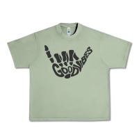 Oil Green goodvibes shaka Urban Heavy Tee - artisFamous