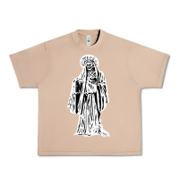 Burro santa muerte blanca Urban Heavy Tee - artisFamous