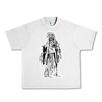 Lunar Rock santa muerte blanca Urban Heavy Tee - artisFamous