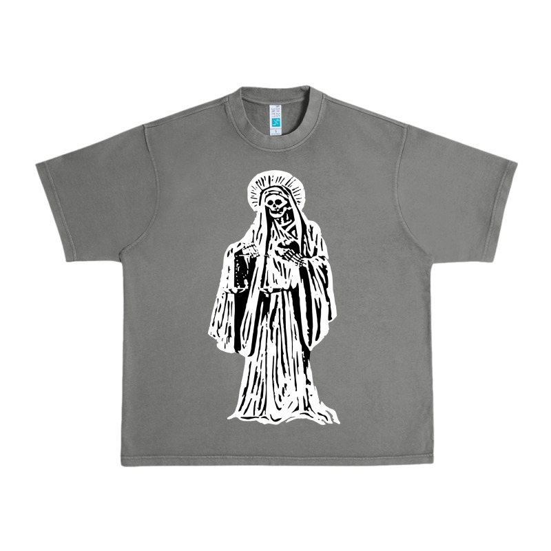 Santa Muerte Blanca Urban Heavy Tee by artisFamous | Teevron