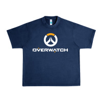Navy overwatch Urban Heavy Tee - artisFamous