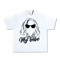 White my bebe moira rose Urban Heavy Tee - artisFamous