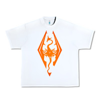 White skyrim elder scrolls oblivion Urban Heavy Tee - artisFamous