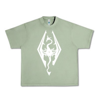 Oil Green skyrim elder Urban Heavy Tee - artisFamous