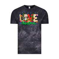 Cloud Black love Christmas Vintage Tee - CowhideDigitalArt