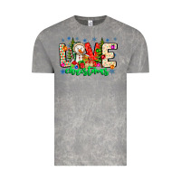 Cloud Rock love Christmas Vintage Tee - CowhideDigitalArt