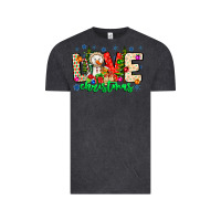 Vintage Black love Christmas Vintage Tee - CowhideDigitalArt