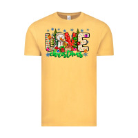 Vintage Mustard love Christmas Vintage Tee - CowhideDigitalArt