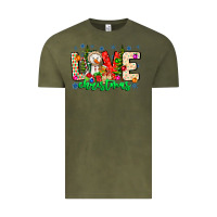 Vintage Olive love Christmas Vintage Tee - CowhideDigitalArt