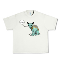Pistachio lying cat Urban Heavy Tee - artisFamous