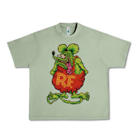 Oil Green classic rat fink Urban Heavy Tee - artisFamous