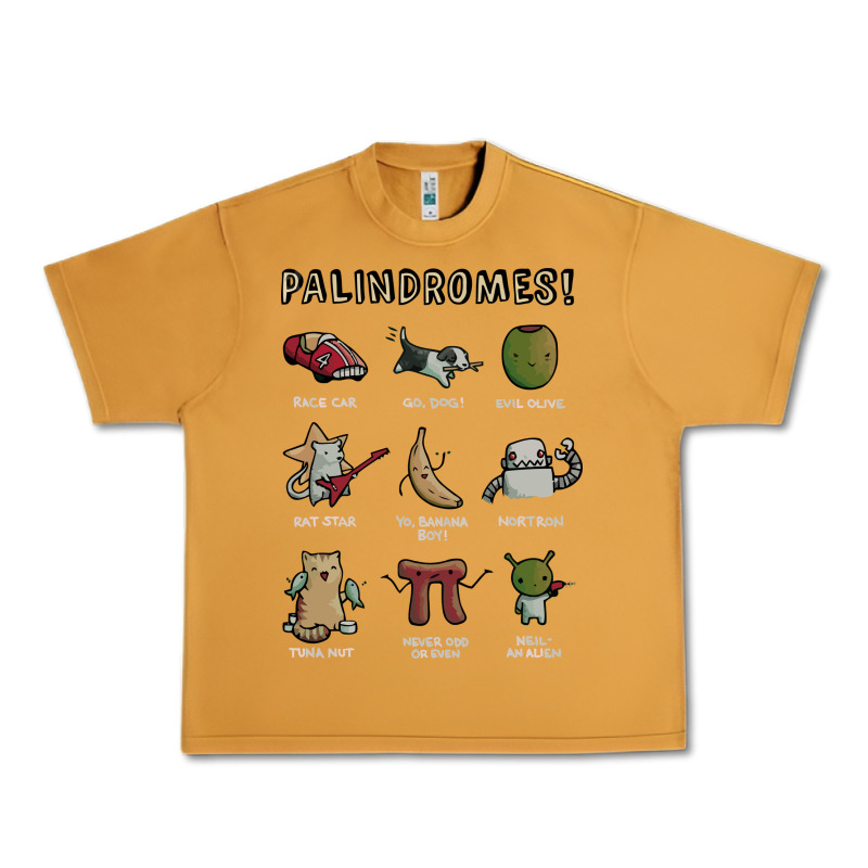 Palindromes! Urban Heavy Tee by artisFamous | Teevron
