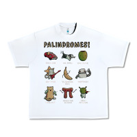 White palindromes! Urban Heavy Tee - artisFamous