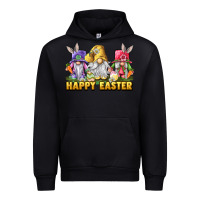 Black happy easter gnomies Urban Hoodie - chombo