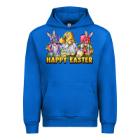 Cobalt happy easter gnomies Urban Hoodie - chombo