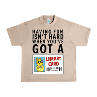 French Oak arthur library card classic rachelrae09 Urban Heavy Tee - artisFamous