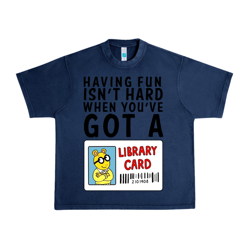 Arthur Library Card Classic Rachelrae09 Urban Heavy Tee by artisFamous | Teevron