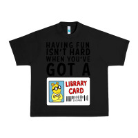 Black arthur library card classic rachelrae09 Urban Heavy Tee - artisFamous