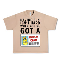 Burro arthur library card classic rachelrae09 Urban Heavy Tee - artisFamous