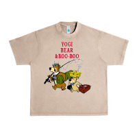 French Oak yogi bear & boo boo Urban Heavy Tee - artisFamous
