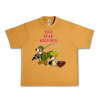 Peanut Butter yogi bear & boo boo Urban Heavy Tee - artisFamous