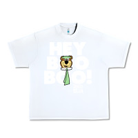 White yogi bear Urban Heavy Tee - artisFamous