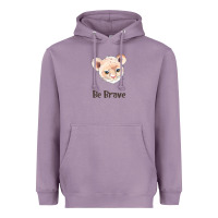 Lavender lion cute animals Heavyweight Hoodie - RanaPortraitStore