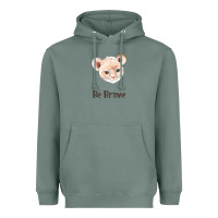 Sage lion cute animals Heavyweight Hoodie - RanaPortraitStore