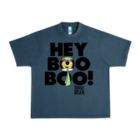 Midnight Navy yogi bear Urban Heavy Tee - artisFamous