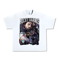 White bucky barnes a hero Urban Heavy Tee - artisFamous