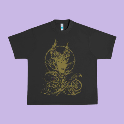 Sleeping Beauty Maleficent Crow Branchesy Urban Heavy Tee Designed By Artisfamous