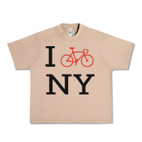 I Bike Ny Funny Bike Urban Heavy Tee | Teevron