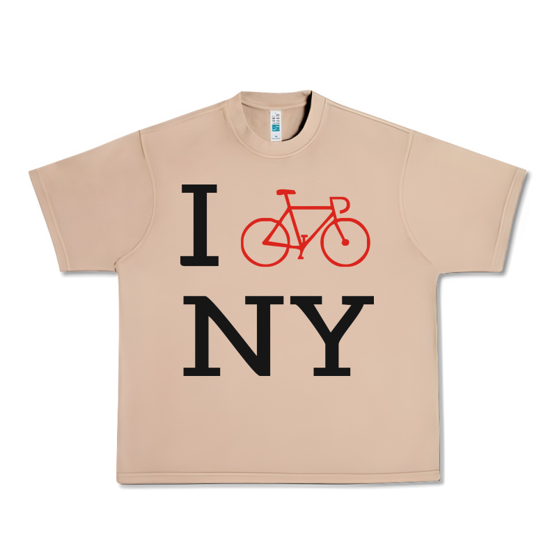 I Bike Ny Funny Bike Urban Heavy Tee by artisFamous | Teevron