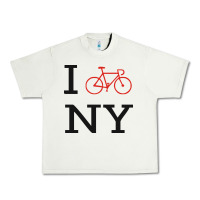 Pistachio i bike ny funny bike Urban Heavy Tee - artisFamous