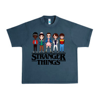 Midnight Navy stranger kids Urban Heavy Tee - artisFamous