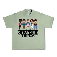 Oil Green stranger kids Urban Heavy Tee - artisFamous