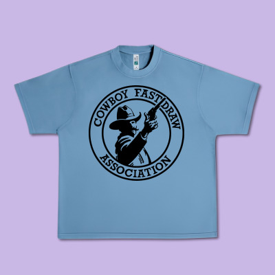 Cowboy Fast Draw Association Urban Heavy Tee Designed By Artisfamous