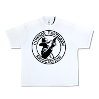White cowboy fast draw association Urban Heavy Tee - artisFamous
