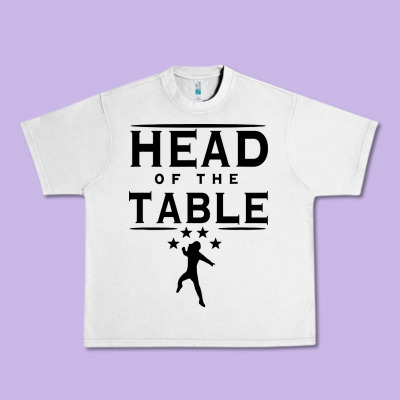 Head Of The Table Urban Heavy Tee Designed By Artisfamous