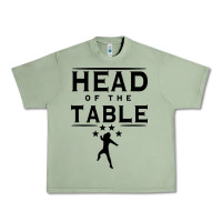 Oil Green head of the table Urban Heavy Tee - artisFamous
