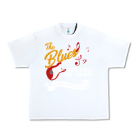 White the blues music Urban Heavy Tee - artisFamous
