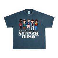 Midnight Navy stranger kids Urban Heavy Tee - artisFamous