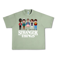 Oil Green stranger kids Urban Heavy Tee - artisFamous