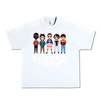White stranger kids Urban Heavy Tee - artisFamous